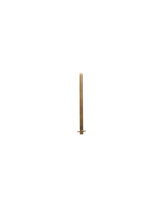 12MM KNITTING NEEDLES NATURAL
