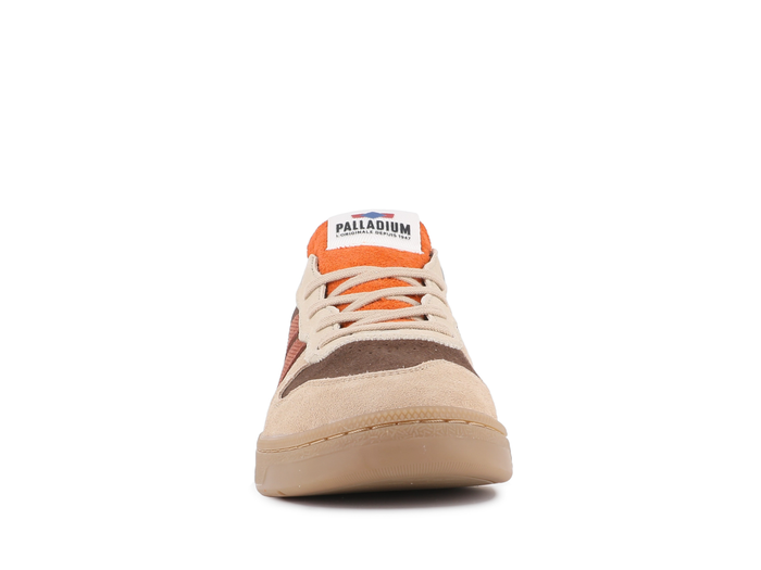 79505-291-M | PALLACUP FLAME SUEDE | BARK BROWN/BRICK