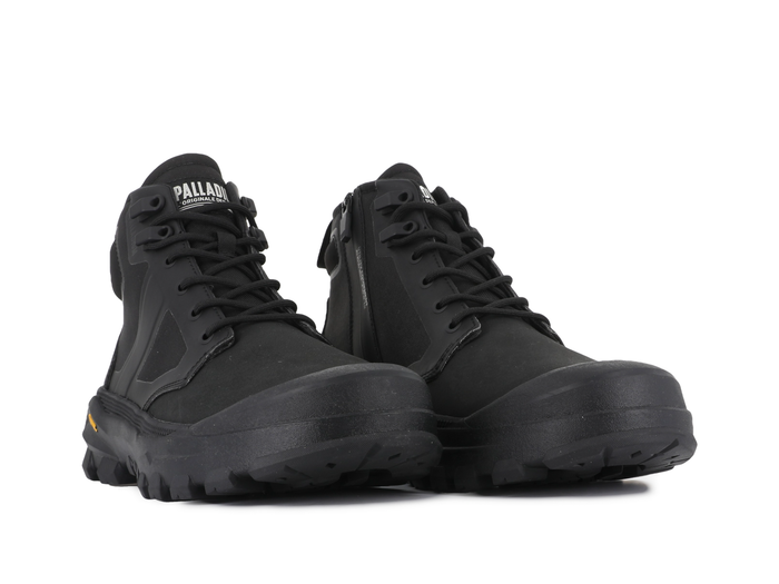 79543-008-M | PALLARIDER ZIP MIX | BLACK