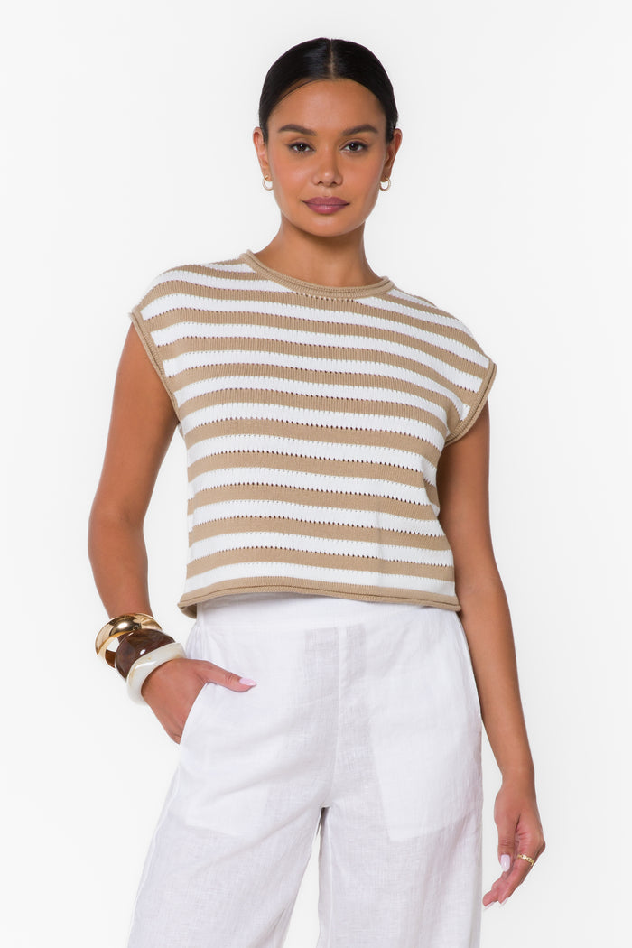 Abree Iced Latte Sweater