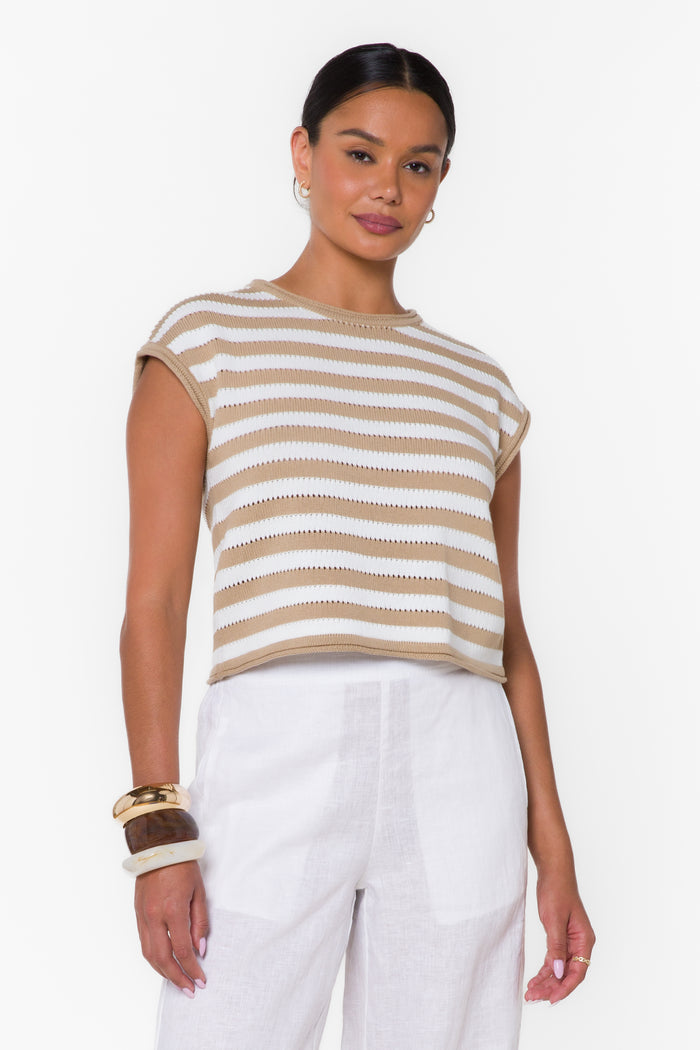 Abree Iced Latte Sweater