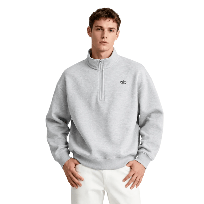 Alo Yoga Accolade quarter zip sweater - AFewVibe