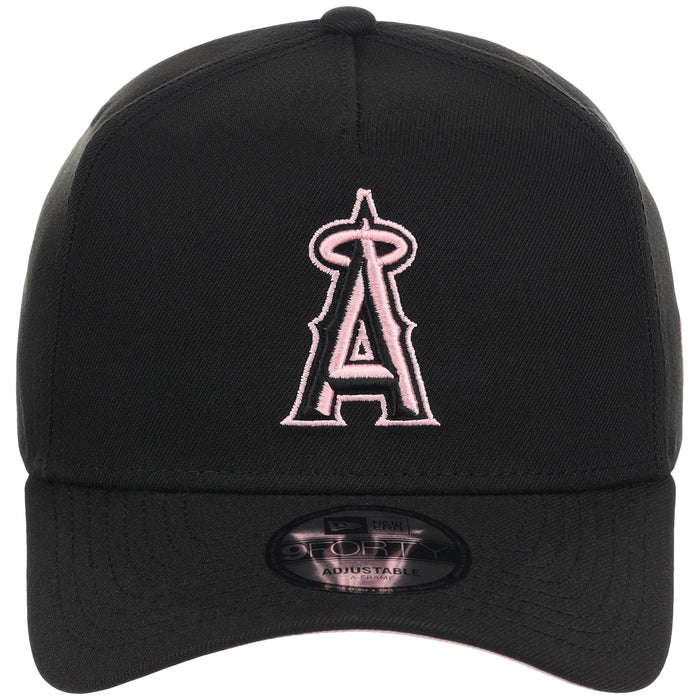 Anaheim Angels MLB Black x Pink FASHION CORE New Era 9FORTY A-Frame