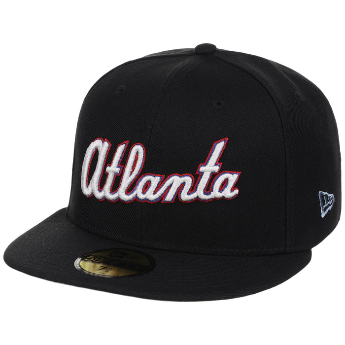 Atlanta Braves MLB City Connect - Black Metallics New Era 59FIFTY