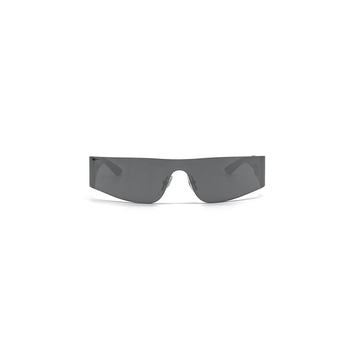 Balenciaga Silver Mono Rectangle Sunglasses - SHENGLI ROAD MARKET