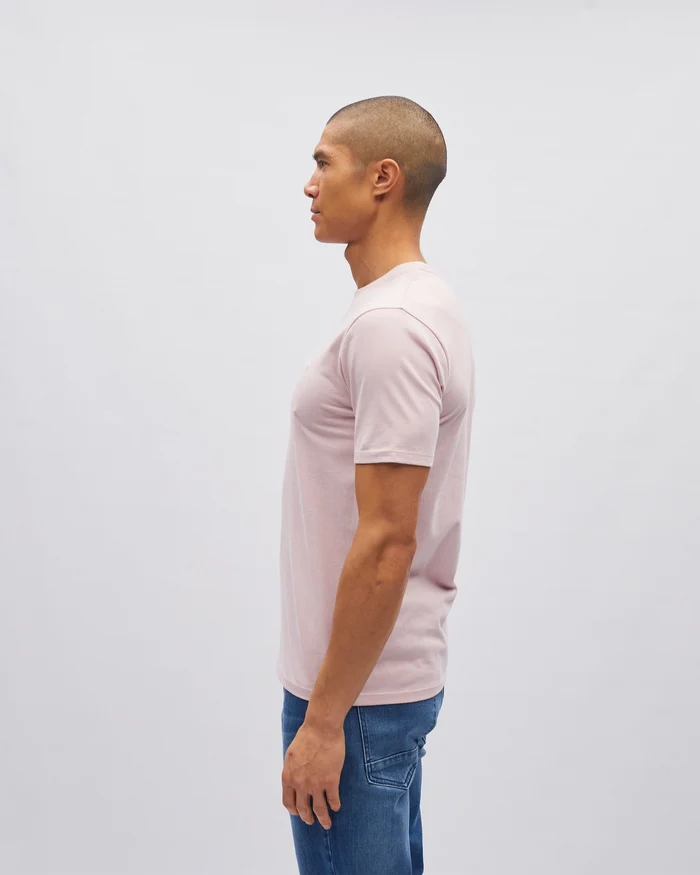Basic Caden O Neck Tee Candy Floss