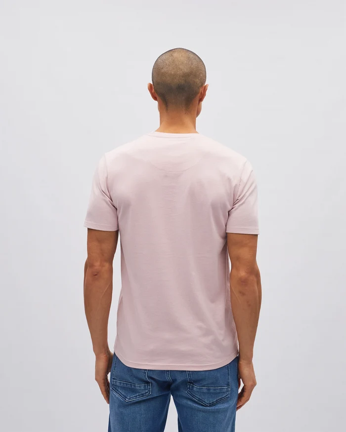 Basic Caden O Neck Tee Candy Floss