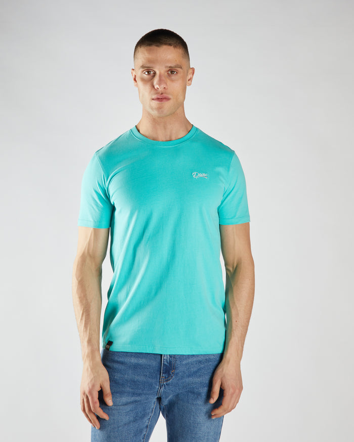 Basic Caden O Neck Tee Sea Glass