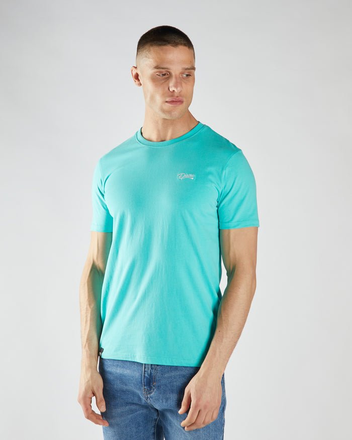 Basic Caden O Neck Tee Sea Glass
