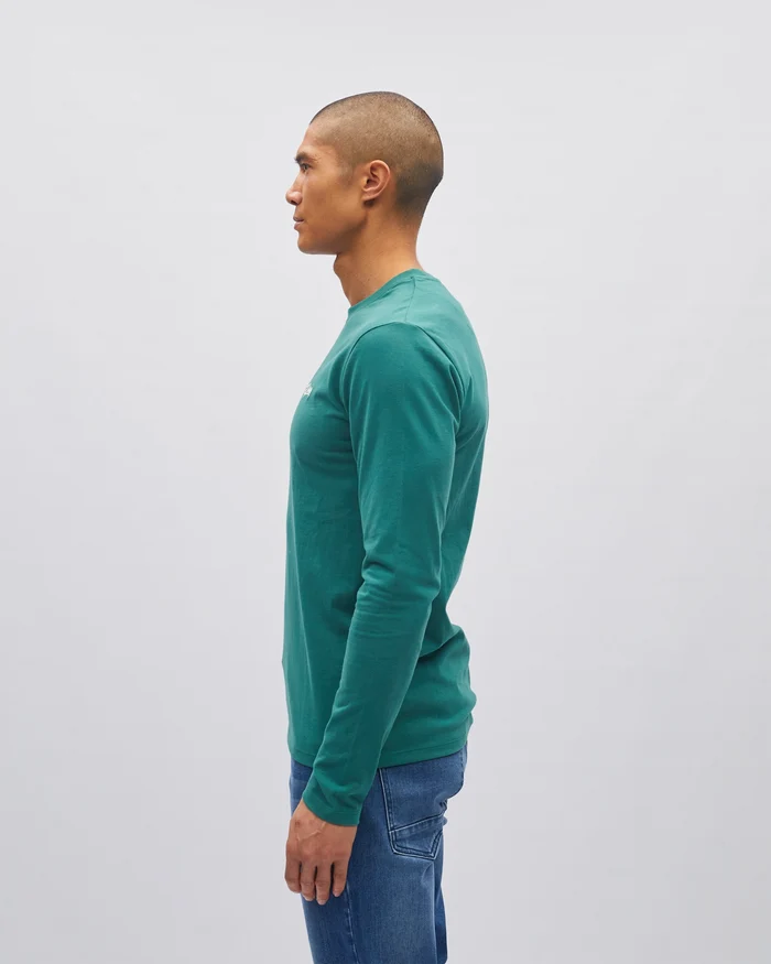 Basic Nilo Ls Tee Woodland Green