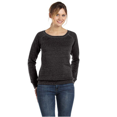 Bella Ladies 8.2Oz. Triblend Slouchy Wide Neck Fleece - EZ Corporate Clothing
 - 2