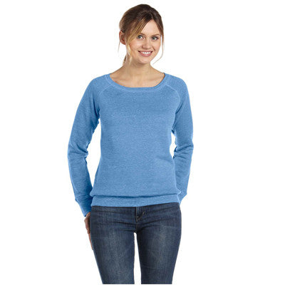 Bella Ladies 8.2Oz. Triblend Slouchy Wide Neck Fleece - EZ Corporate Clothing
 - 3