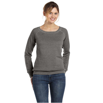 Bella Ladies 8.2Oz. Triblend Slouchy Wide Neck Fleece - EZ Corporate Clothing
 - 7