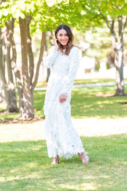 Bentley Lace Maxi Dress - SexyModest Boutique