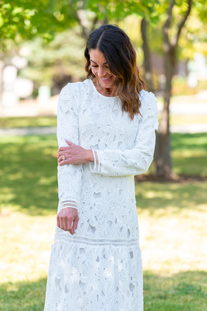 Bentley Lace Maxi Dress - SexyModest Boutique