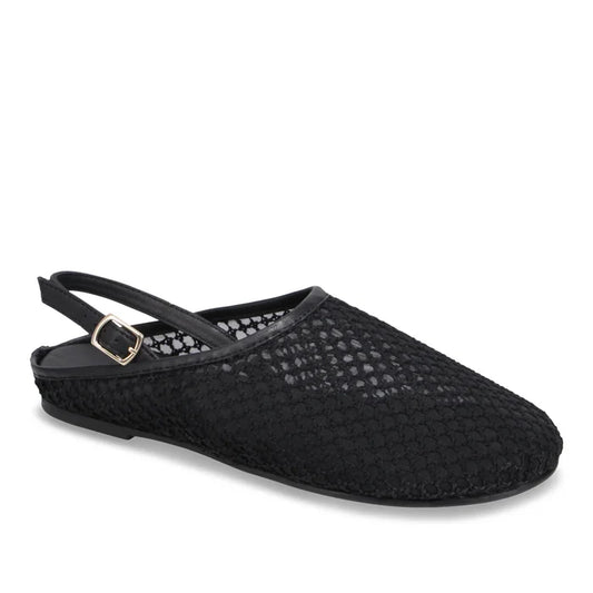 Bueno AUBRY Slingback Mule in Black
