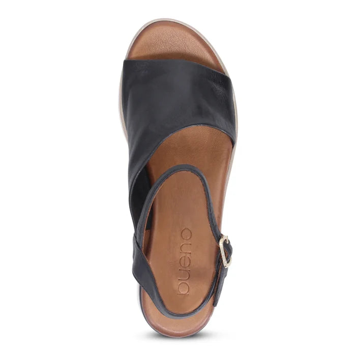 Bueno CARMELA Platform Sandal in Black