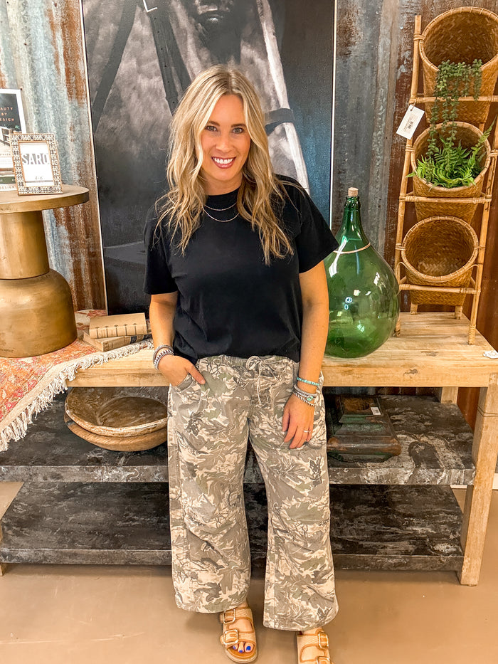 CAMO PANTS, OLIVE