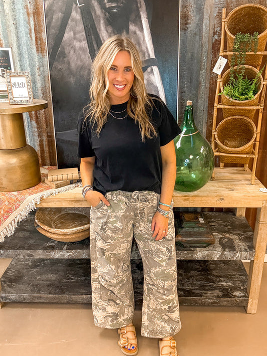 CAMO PANTS, OLIVE
