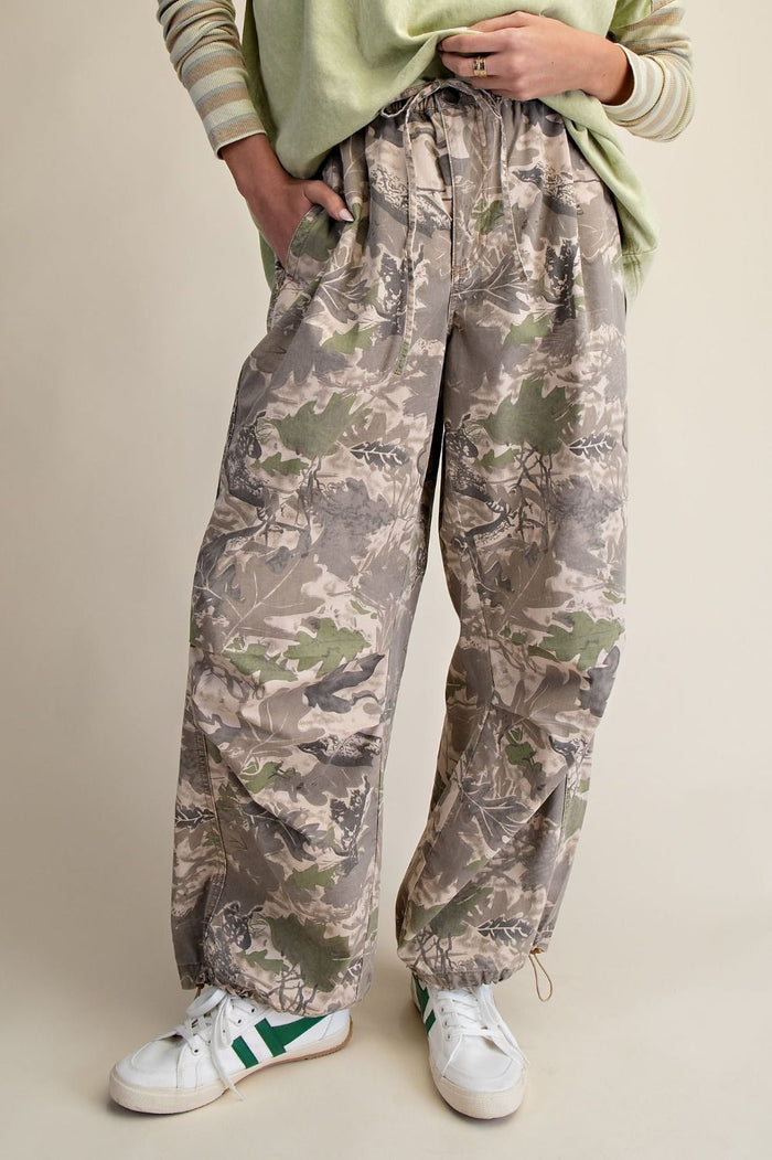 CAMO PANTS, OLIVE