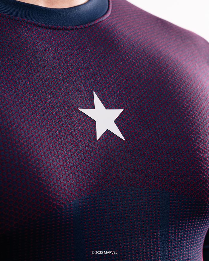 Captain America Super Suit™ Compression Short Sleeve
