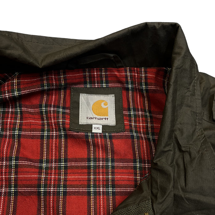 Carhartt Field Jacket (olive / tartan lining)