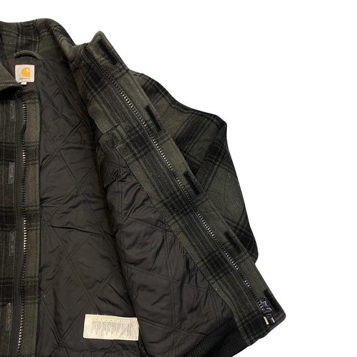Carhartt Superior Jacket (Wool Plaid) – Grey/Black