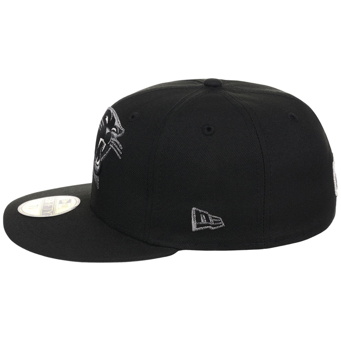 Carolina Panthers NFL Liquid Titanium New Era 59FIFTY