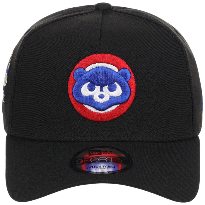 Chicago Cubs MLB Black Dome New Era 9FORTY A-Frame