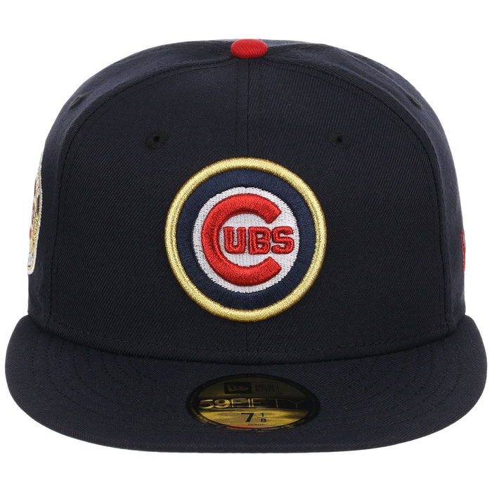Chicago Cubs Northside Chicago Crown the City New Era 59FIFTY (Navy/Navy)
