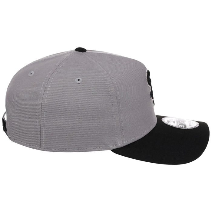 Chicago White Sox MLB Gray x Black FASHION CORE New Era 9FORTY A-Frame