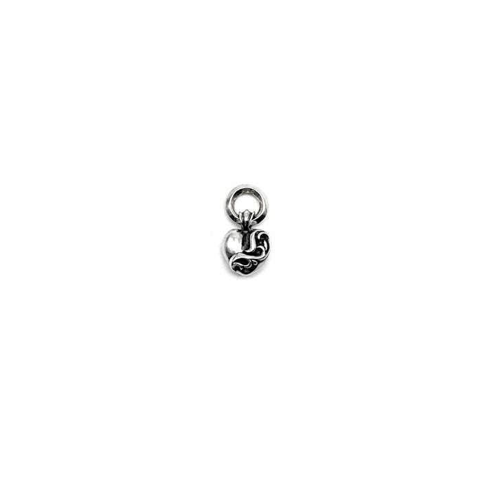 Chrome Hearts Silver Heart Necklace Charm