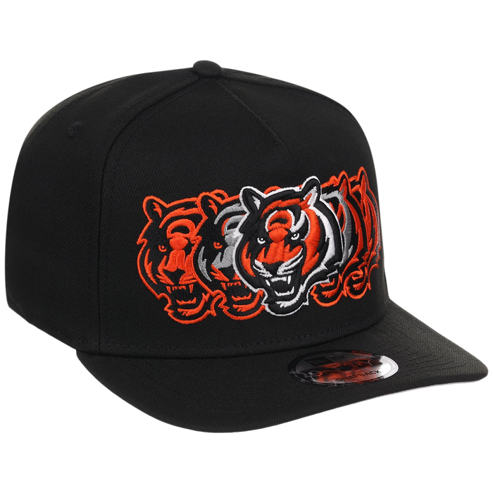 Cincinnati Bengals NFL Seismic New Era 9FIFTY A-Frame