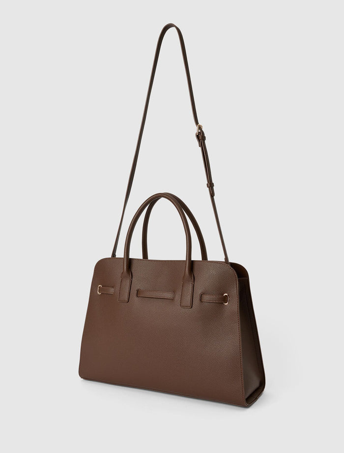 Clara Curve Buckle Tote Bag Forever New