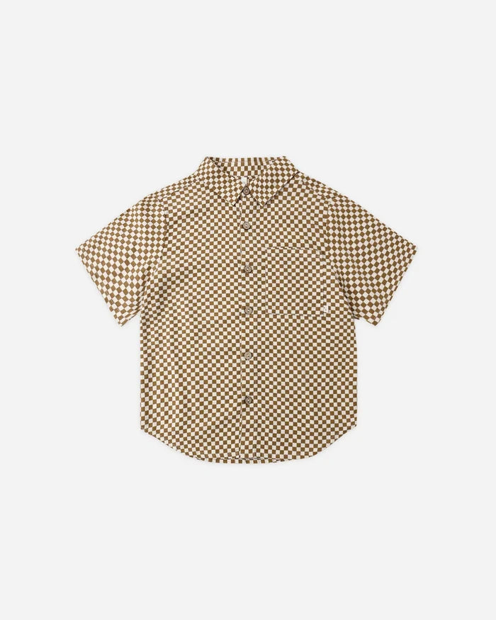 Collared Short Sleeve Shirt