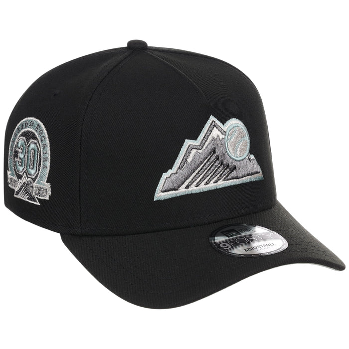 Colorado Rockies MLB Alpine Snow New Era 9FORTY A-Frame