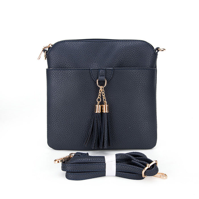 Crossbody Messenger - Navy