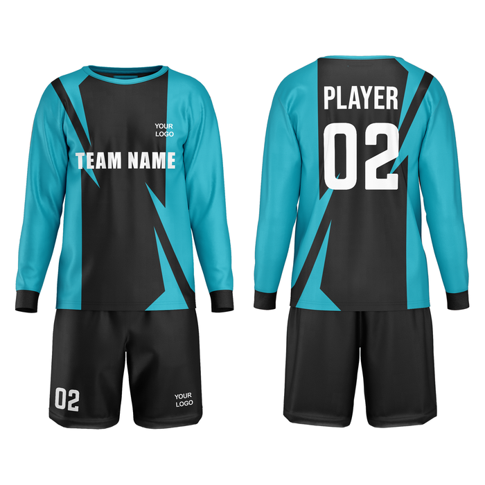 Custom Soccer Goalkeeper Uniform - Abstract - Personalized Sportswear