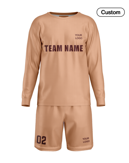 Custom Soccer Goalkeeper Uniform - Solid Design - Personalized Teamwear