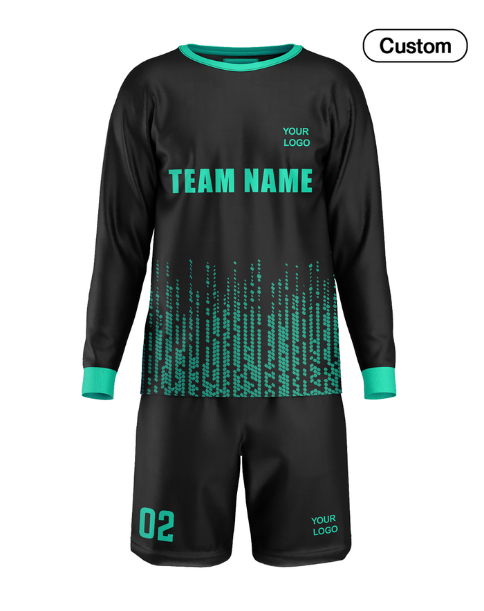 Custom Soccer Goalkeeper Uniform - Tech Design - Personalized Gamewear