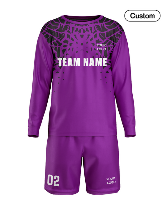 Custom Soccer Goalkeeper Uniform - Turtle Design - Personalized Gamewear