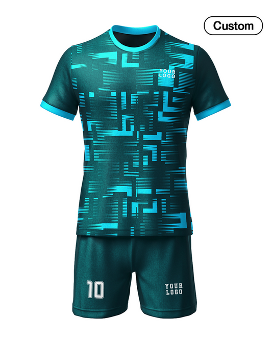 Custom Soccer Uniform - Maize Design – Personalized Kit