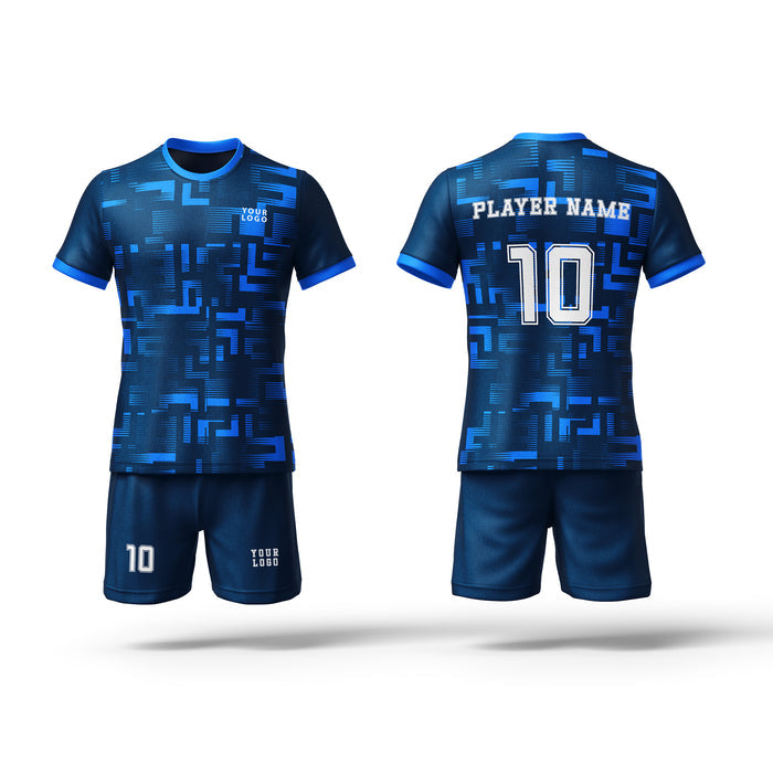 Custom Soccer Uniform - Maize Design – Personalized Kit