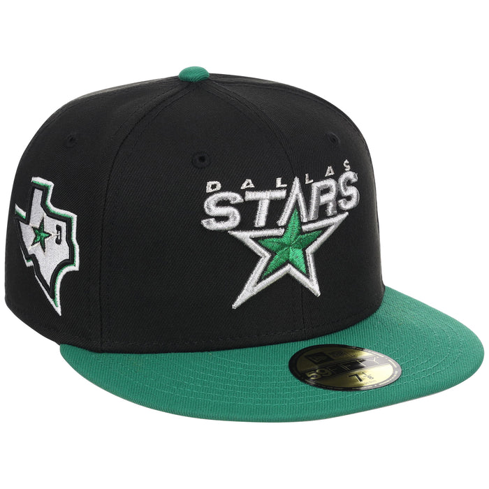 Dallas Stars Friday Flux New Era 59FIFTY (Black/Green/Gray)