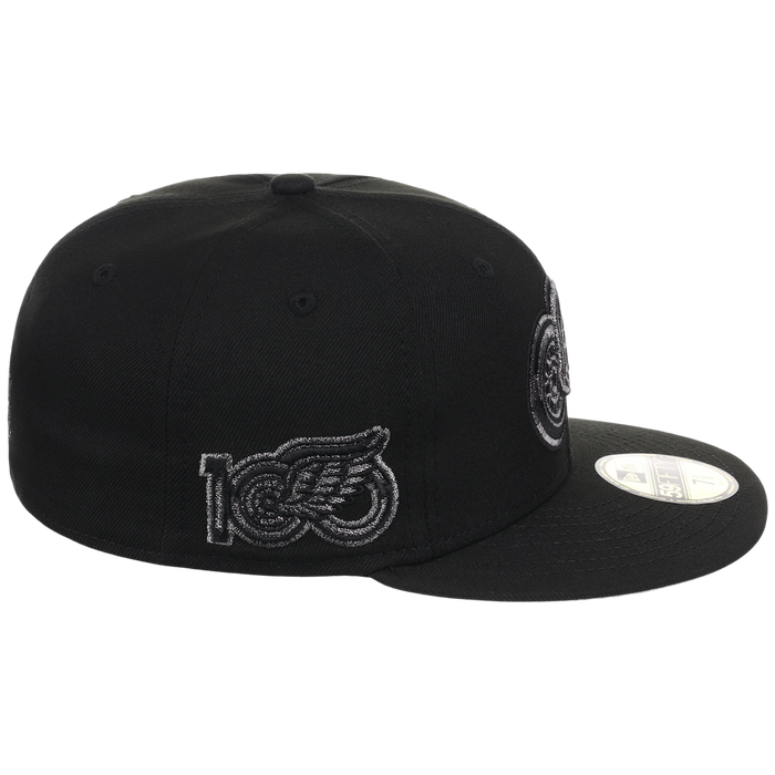Detroit Red Wings NHL Liquid Titanium New Era 59FIFTY