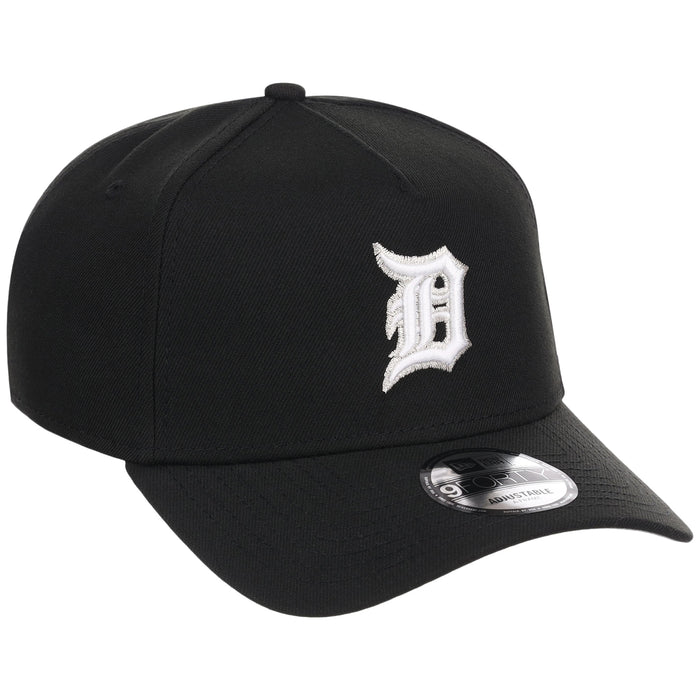 Detroit Tigers MLB Black x White FASHION CORE New Era 9FORTY A-Frame