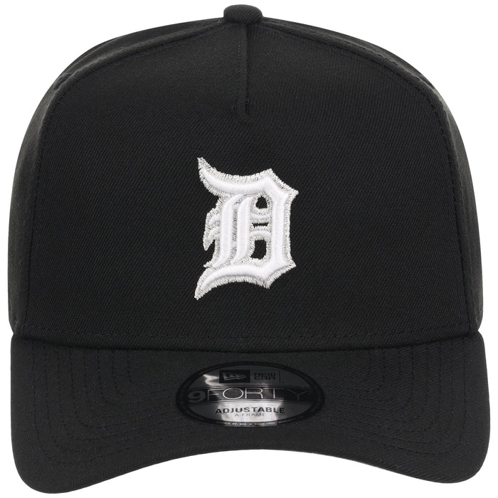 Detroit Tigers MLB Black x White FASHION CORE New Era 9FORTY A-Frame