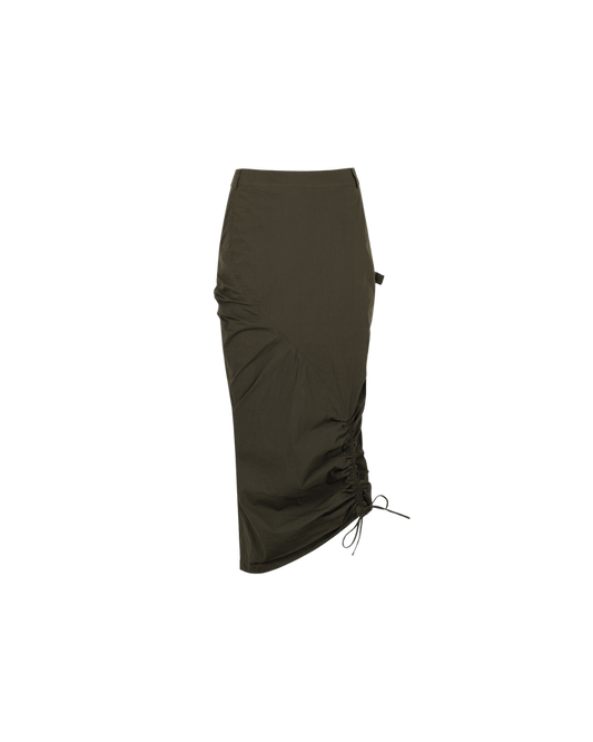 DONOVAN TIE SKIRT KHAKI