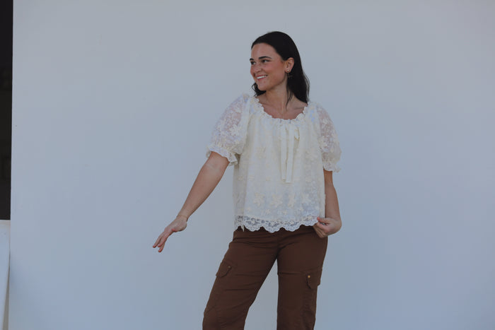 Dreamy Petal Charm Blouse