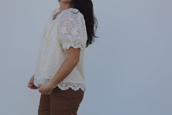 Dreamy Petal Charm Blouse